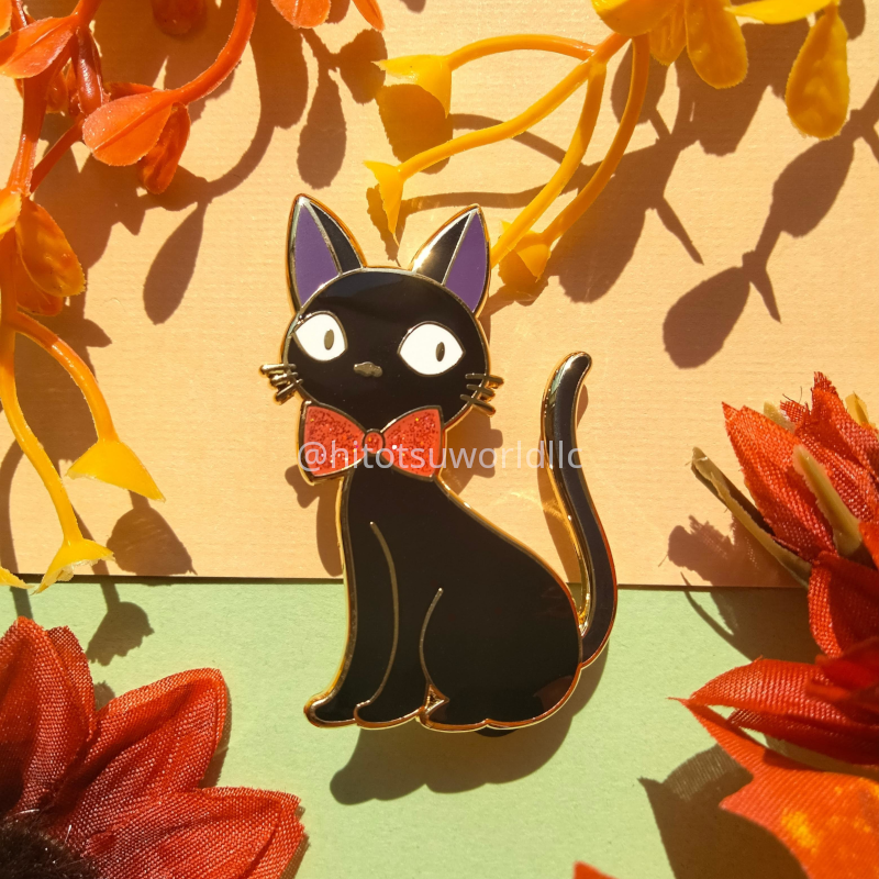 Ghibli Jiji Enamel Pins – Hitotsu World LLC