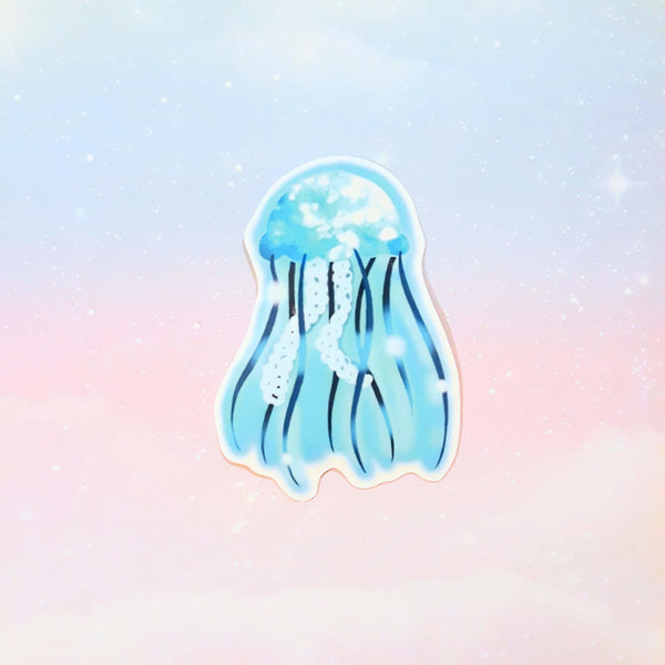 Waterproof Oceanic Jellyfish Stickers