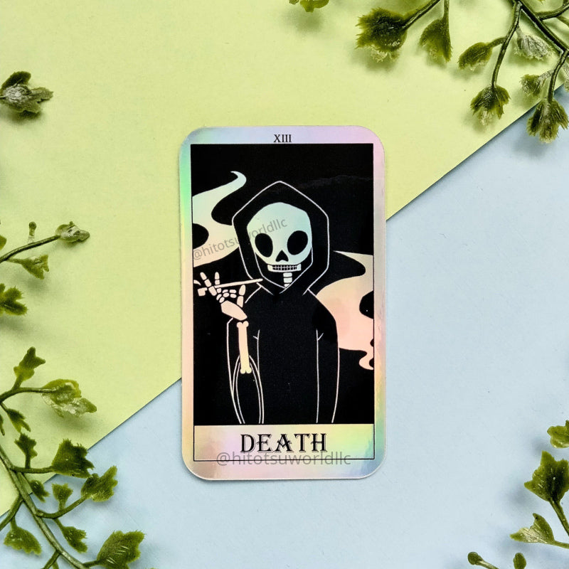 Tarot Card Holographic Stickers