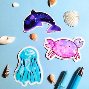 Oceanic Stickers by Hitotsu World LLC