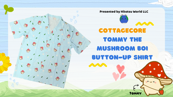 Tommy the Mushroom Boi Button-Up Shirt