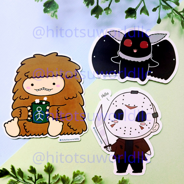 Spoopy Jason V Stickers