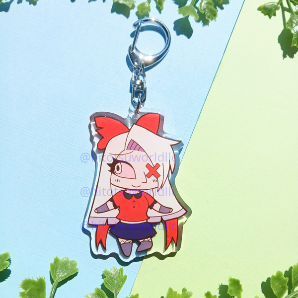 Hazbin Hotel Vaggie Keychains