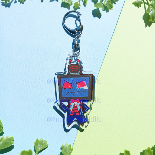 Hazbin Hotel Vox Keychains