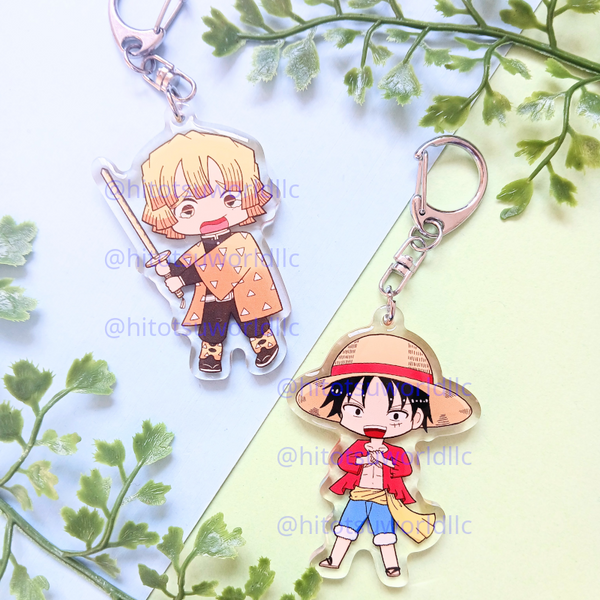 Demon Slayer Zenitsu Keychains