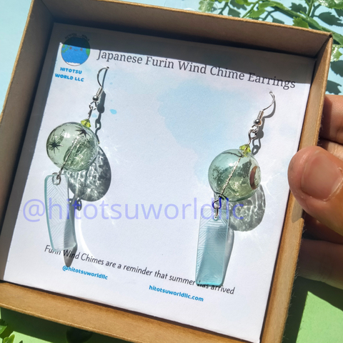 Green Furin with Astrology Earrings