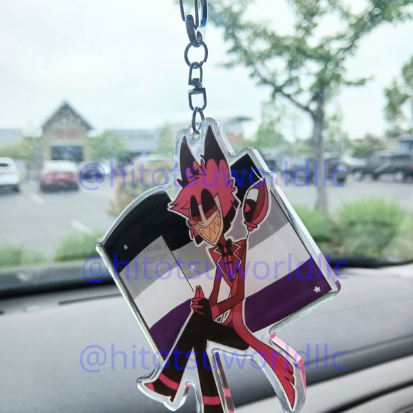 Hazbin Hotel Alastor Big Keychains