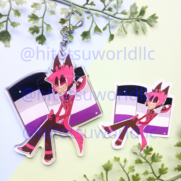Hazbin Hotel Alastor x Ace Stickers