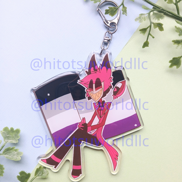 Hazbin Hotel Alastor Big Keychains