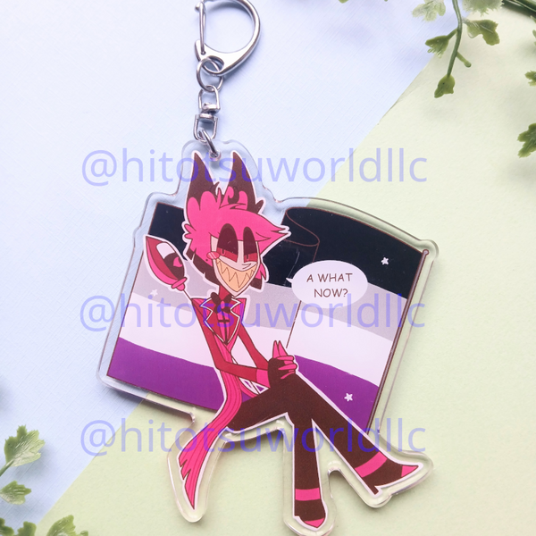 Hazbin Hotel Alastor Big Keychains