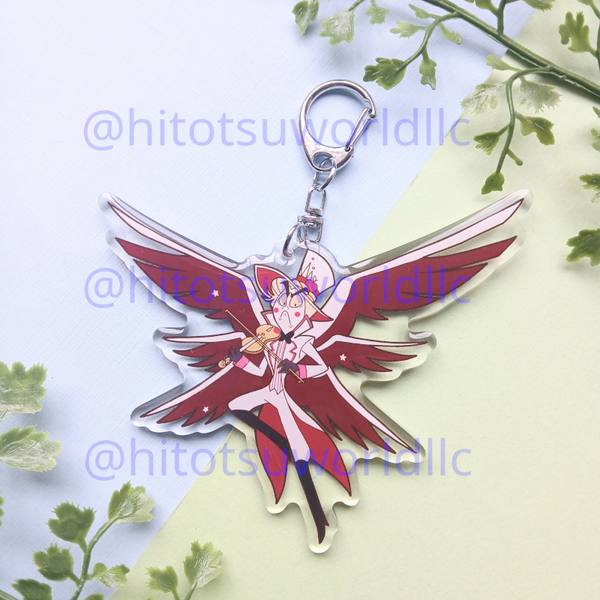 Hazbin Hotel Lucifer Big Keychains