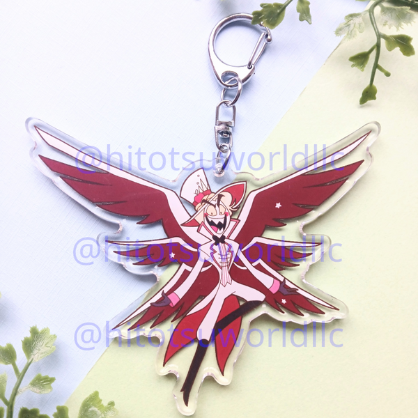 Hazbin Hotel Lucifer Big Keychains