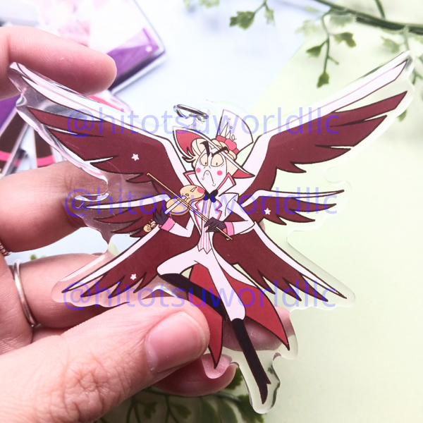 Hazbin Hotel Lucifer Big Keychains
