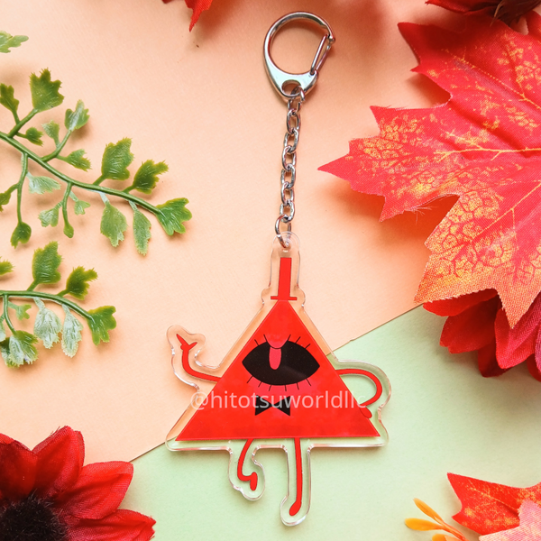Bill Cipher Keychains