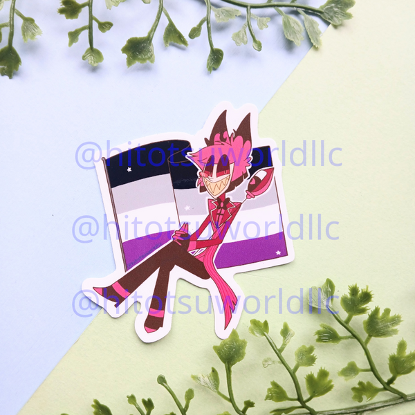 Hazbin Hotel Alastor x Ace Stickers