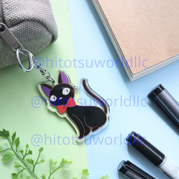 Ghibli Jiji Keychains