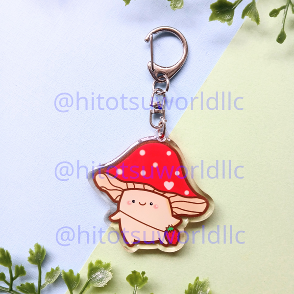 Tommy the Mushroom Boi Keychains