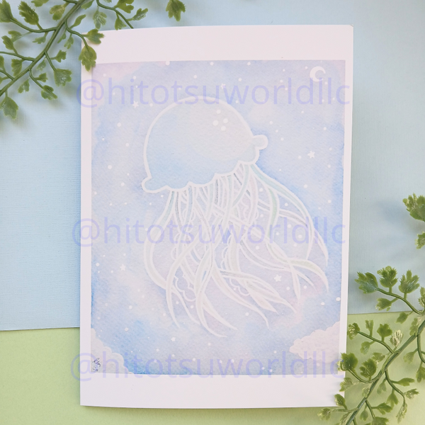 Greeting Cards: Fred the Jellyfish