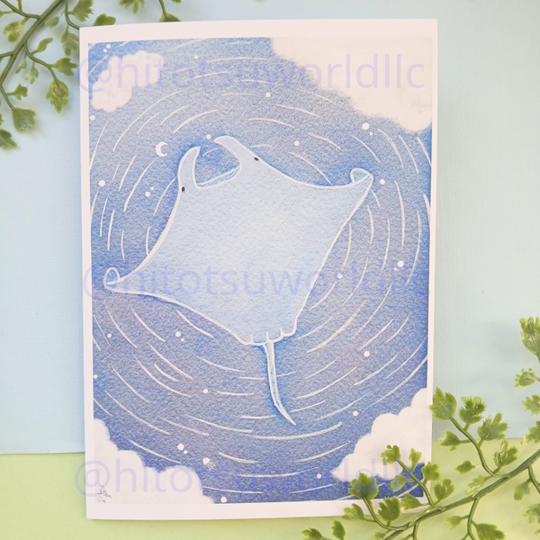 Greeting Cards: Manny the Manta Ray