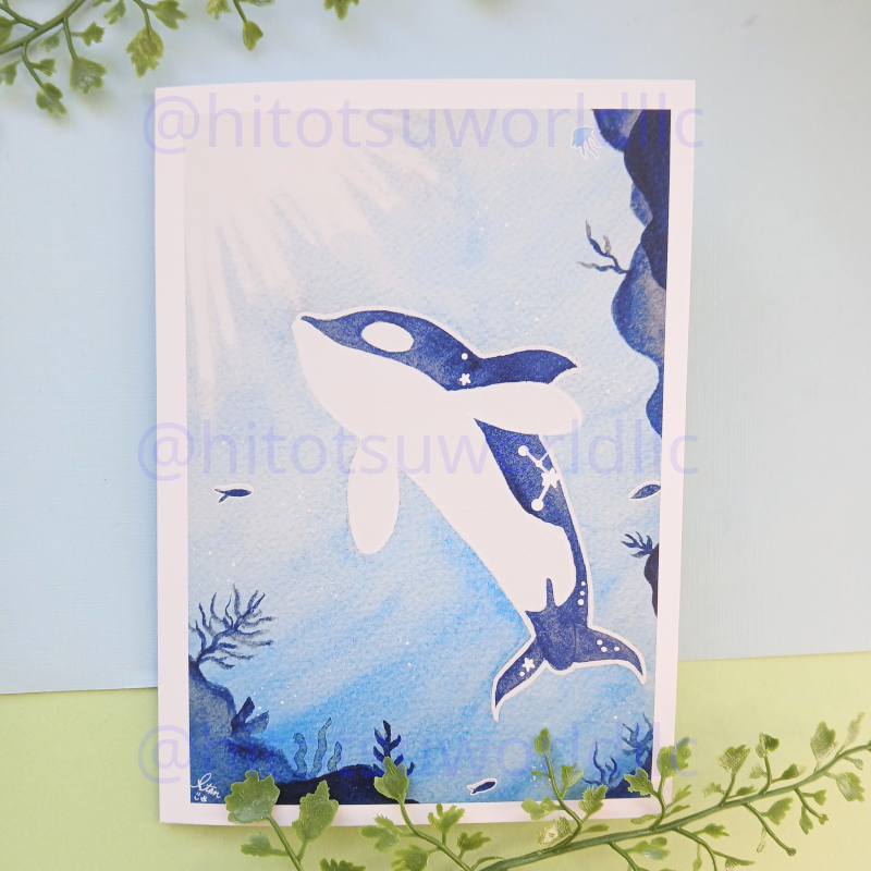 Greeting Cards: Ollie the Orca
