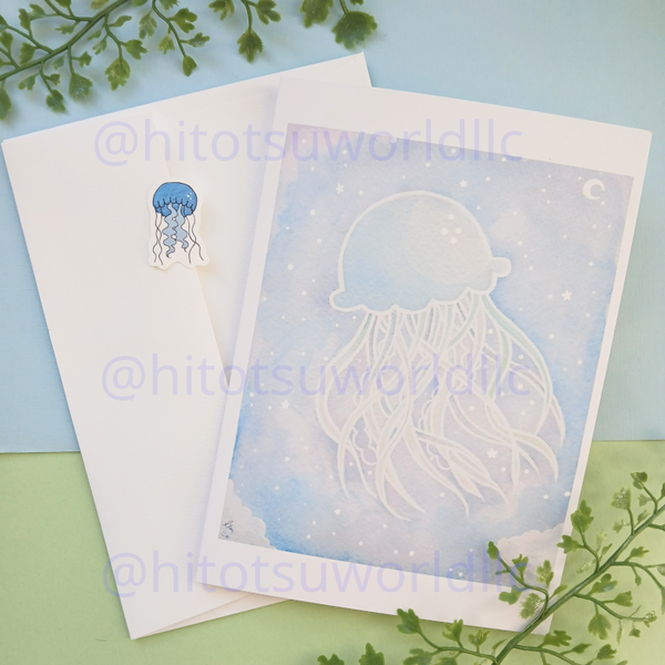 Greeting Cards: Fred the Jellyfish