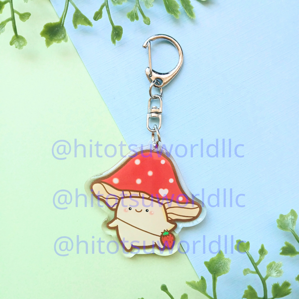 Tommy the Mushroom Boi Keychains