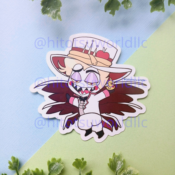 Hazbin Hotel Lucifer Stickers