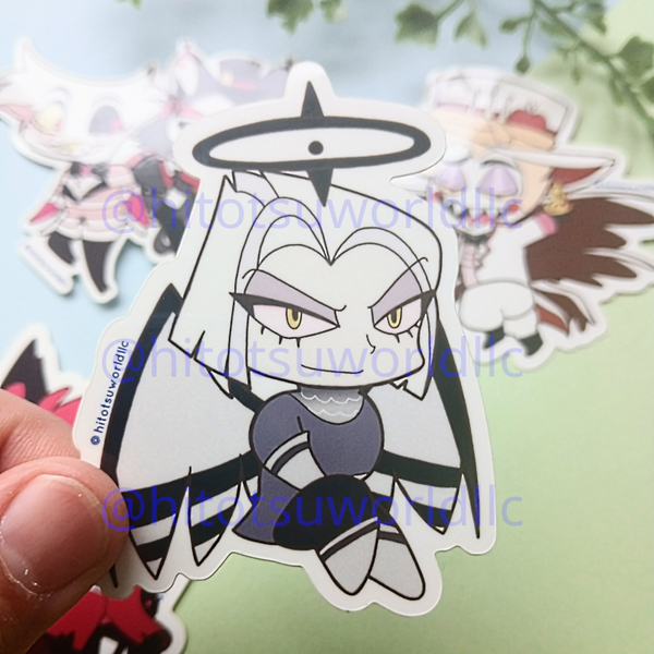 Hazbin Hotel Lute Stickers
