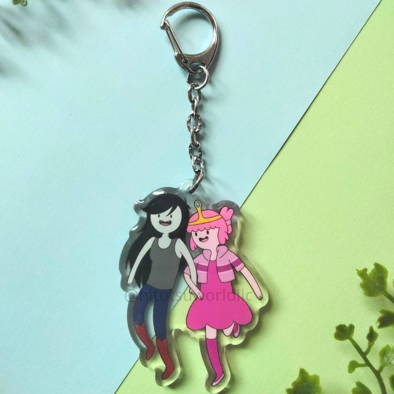 Princess and Marcy Keychain