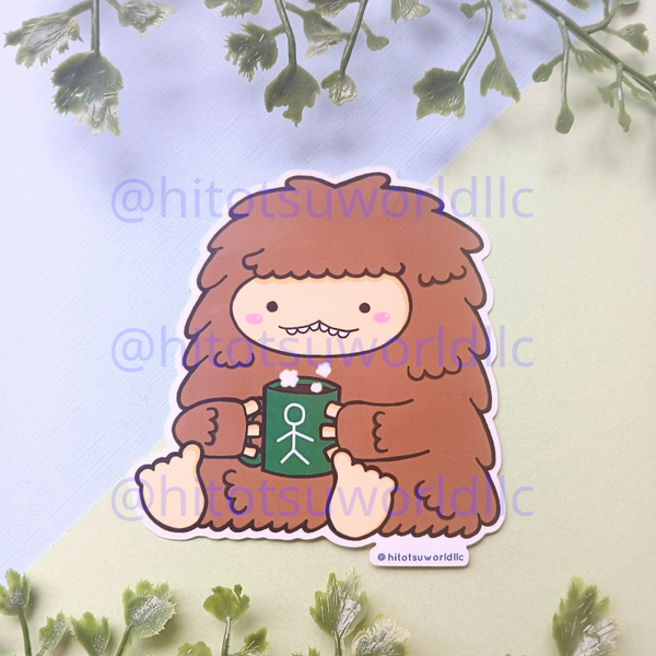 Spoopy Sasquatch Stickers
