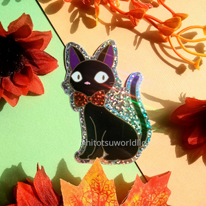 Charming Black Holographic Stickers