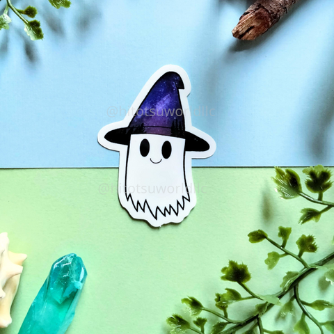 Galaxy Ghost Stickers