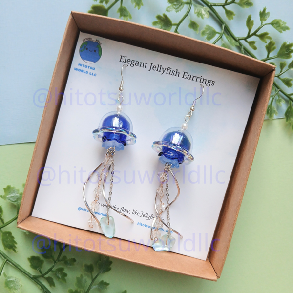 Elegant Jellyfish Earrings