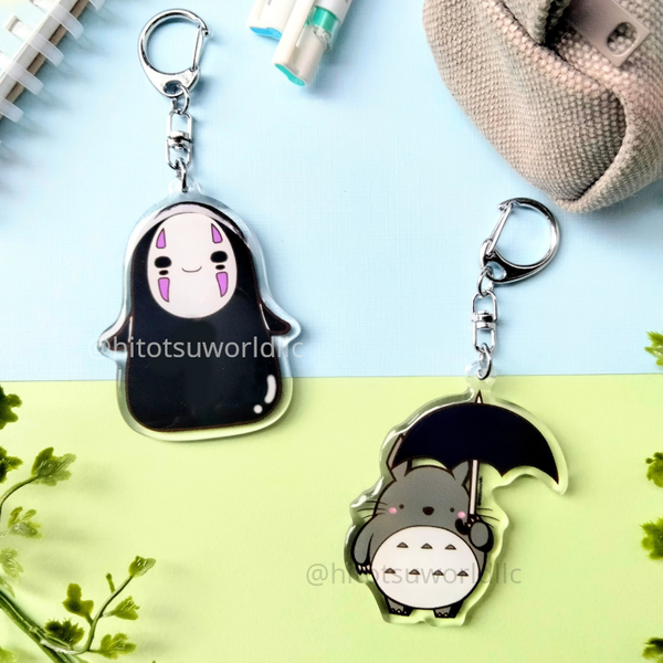 No Face Keychains