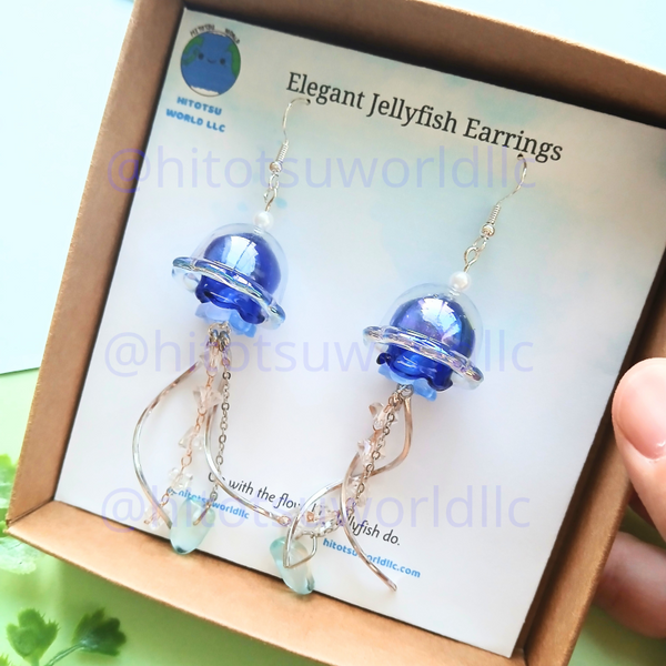 Elegant Jellyfish Earrings