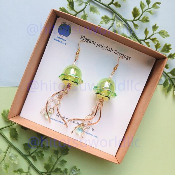 Elegant Jellyfish Earrings