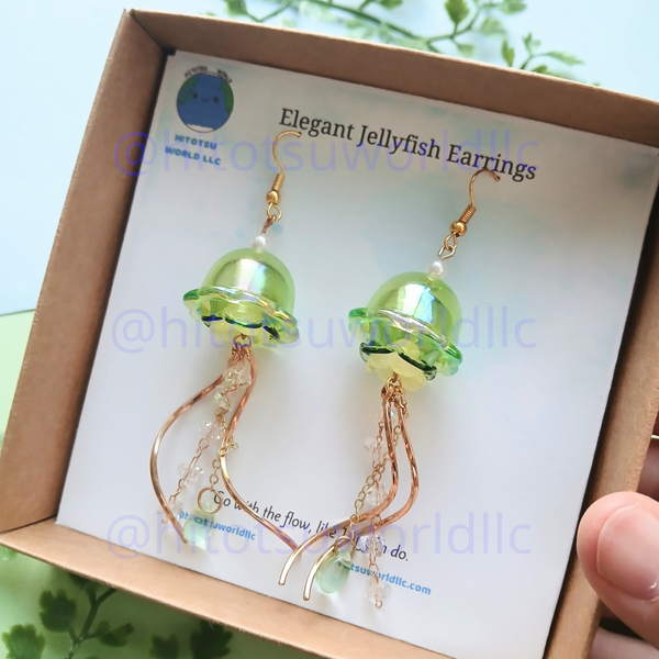 Elegant Jellyfish Earrings