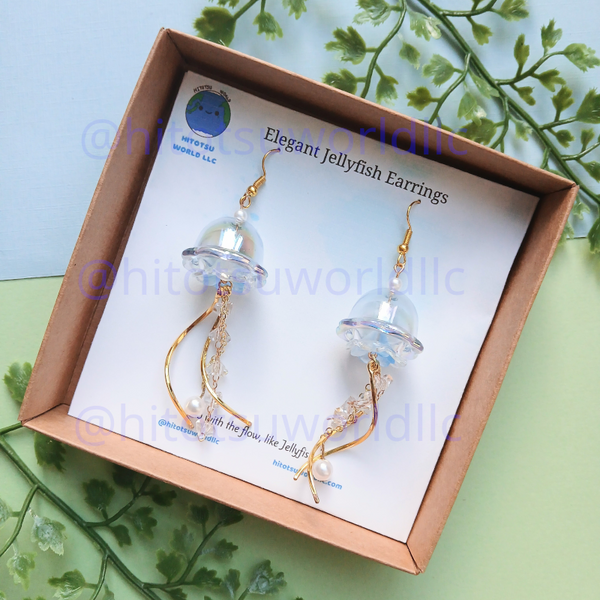 Elegant Jellyfish Earrings