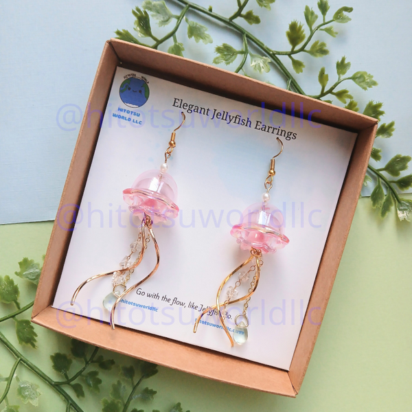 Elegant Jellyfish Earrings