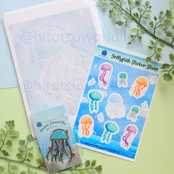 Jellyfish Sticker Sheet