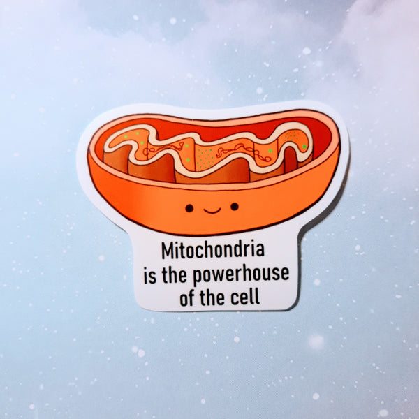 Waterproof Mitochondria Stickers
