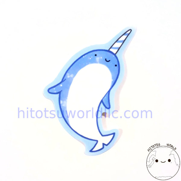Space Narwhal Stickers