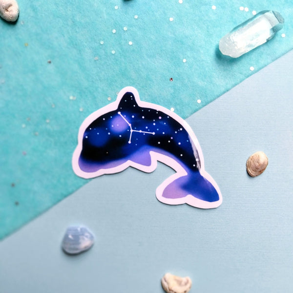 Constellation Dolphin Stickers